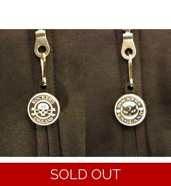 Rockers England Zip Pull / Keyring - UK P&P Included Rockers England Zip Pull / Keyring - UK P&P Included